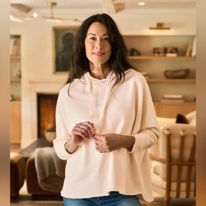 Frank + Eileen Kane Capelet Hoodie in Petal